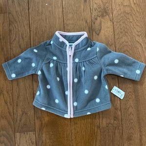 NWT Old Navy Fleece Jacket (0-3 Months)